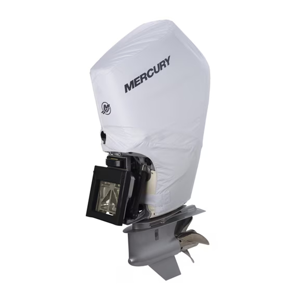 Mercury Tow N Stow Outboard Cover 350-425hp Verado White 8M0228538